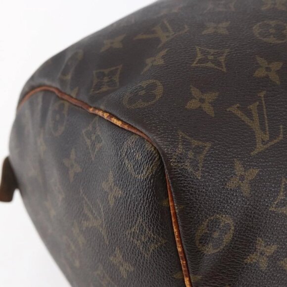 LOUIS VUITTON Monogram Speedy 35 Hand Bag M41524 LV Auth 147449 - Picture 4 of 16